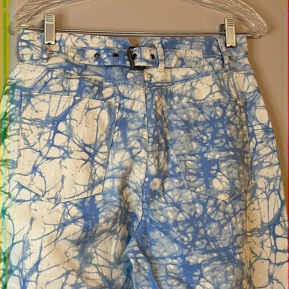 NWOT Rachel Comey Crop Tie Dyed Jeans - Size 6 - Picture 9 of 13